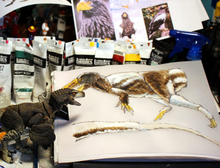 I’ll be finishing up the next BotM Tyrannosaur color design soon…