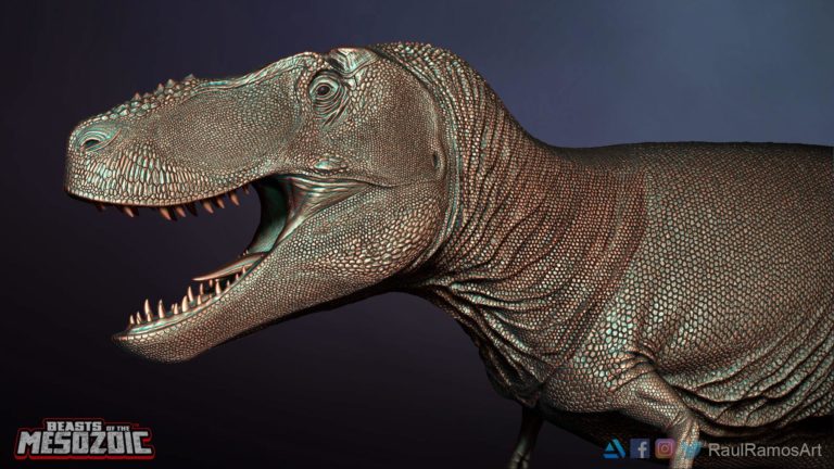 Beasts of the Mesozoic: Tyrannosaur Series – Tarbosaurus bataar, sculpted by Raul Ramos!