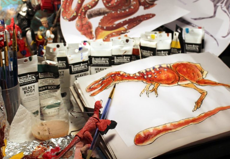 Beasts of the Mesozoic Tyrannosaur Series WIP color design preview
