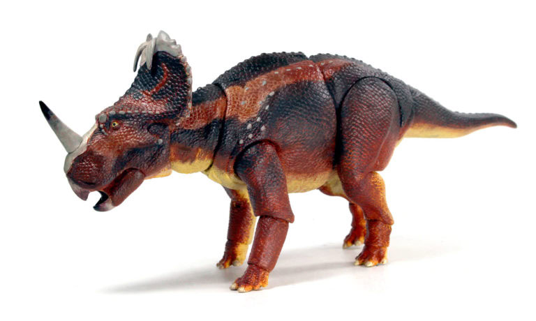 Here now is the full reveal of the non-exclusive Beasts of the Mesozoic 1/18th scale juvenile Centrosaurus apertus!