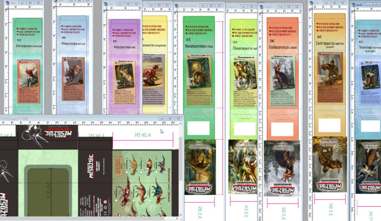 Here is a package mock-up teaser for the Beasts of the Mesozoic: Ceratopsian Series