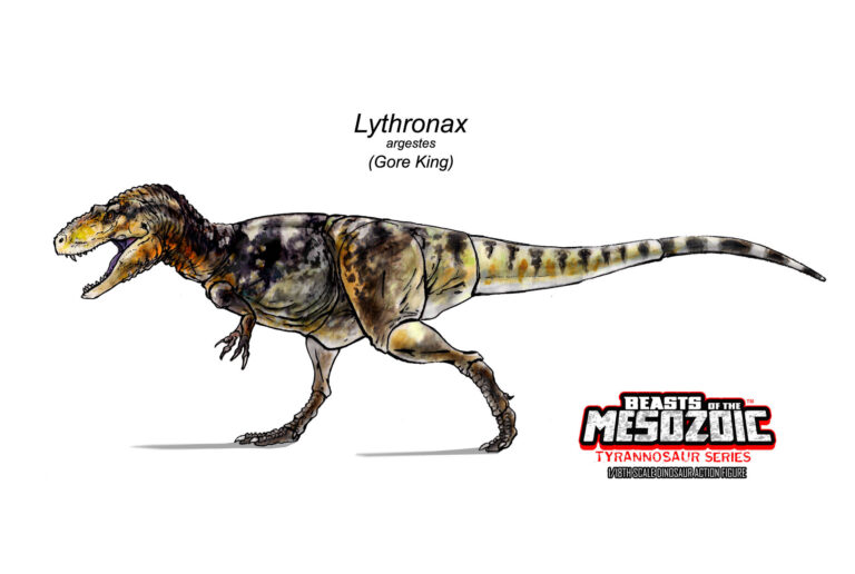 Beasts of the Mesozoic: Tyrannosaur Series color designs so far