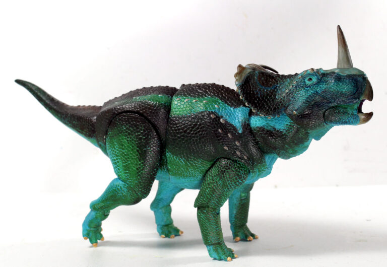Today we take a look at the next Beasts of the Mesozoic Ceratopsian paint sample figure- the Kickstarter exclusive Monoclonius!