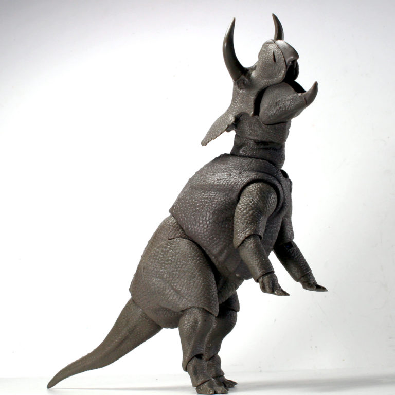 A closer look at the Beasts of the Mesozoic Nasutoceratops test shot