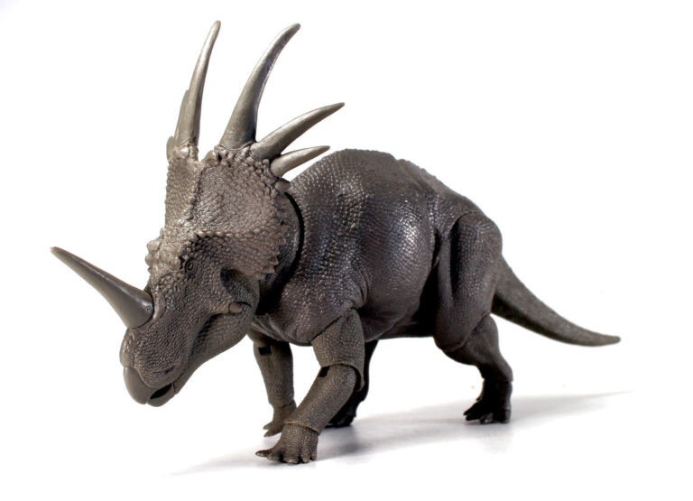Final test shot figure from Wave 1- the Beasts of the Mesozoic Styracosaurus!