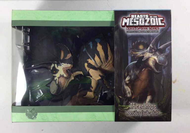 I have some news regarding the Beasts of the Mesozoic Ceratopsian Series, wave 1