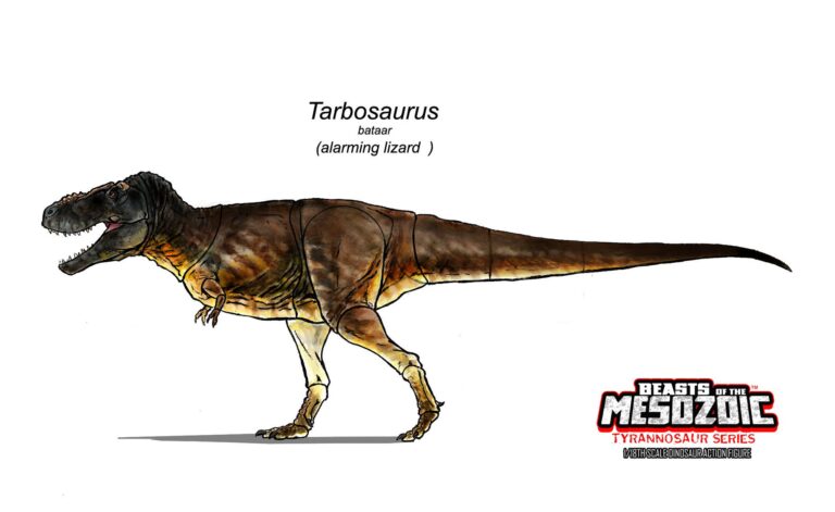 Here’s the latest color design reveal for the Beasts of the Mesozoic: Tyrannosaur Series- Tarbosaurus!