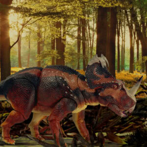 Centrosaurus apertus juvenile 1/18th scale - action figure collectible