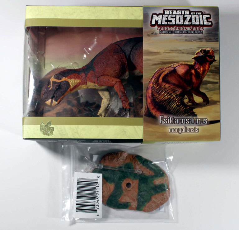 Psittacosaurus bases are coming to the warehouse this week!