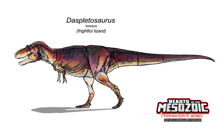 Daspletosaurus torosus color deisgn revealed!