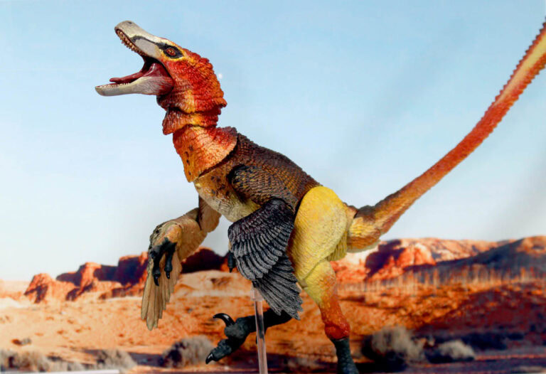 Dinosaur action figure
