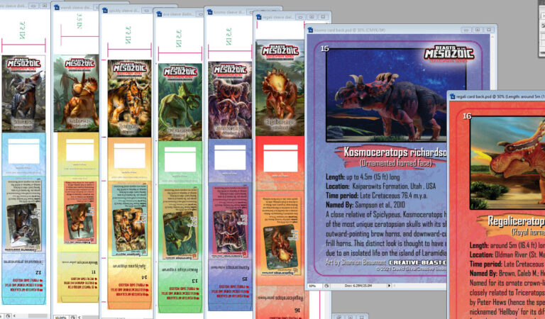 WIP package for Ceratopsian Series, wave 2!