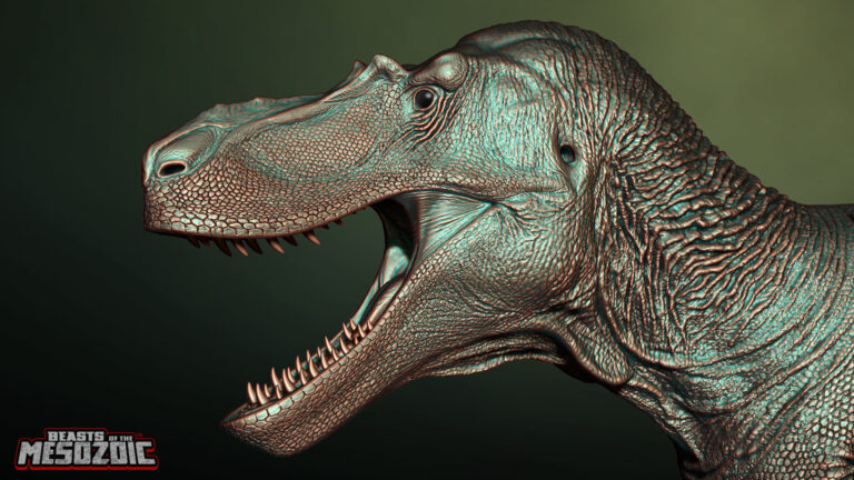 Gorgosaurus Sculpt reveal: Gorgosaurus libratus action figure!