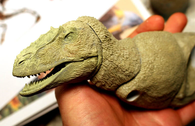 Beasts of the Mesozoic Yutyrannus new sculpt in the works!