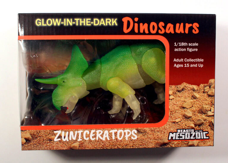 Glow-in-the-Dark Zuniceratops: Early look