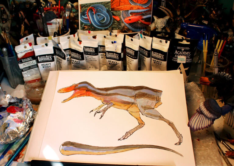 New color design for Tyrannosaur Series is now underway
