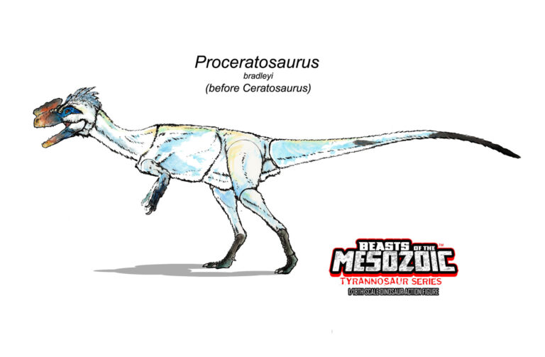 New color design Proceratosaurus bradleyi!
