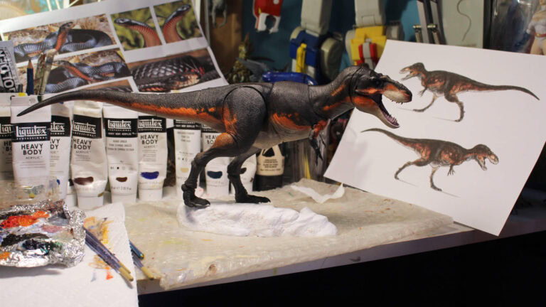 Bistahieversor painted prototype in progress!