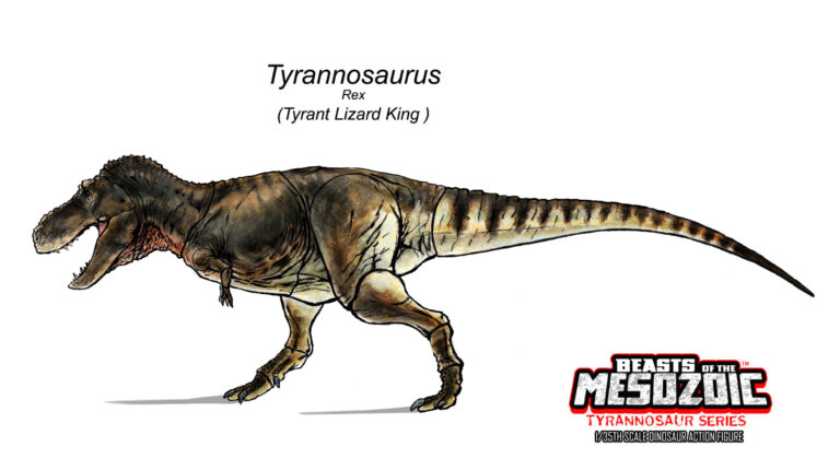 1/35th scale color variant of the Tyrannosaurus rex!