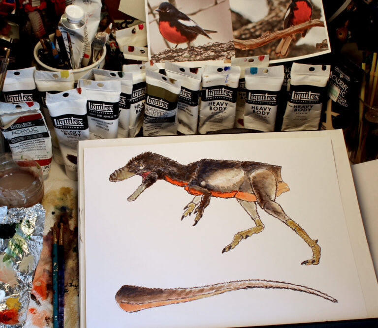 New Tyrannosaur color design underway!