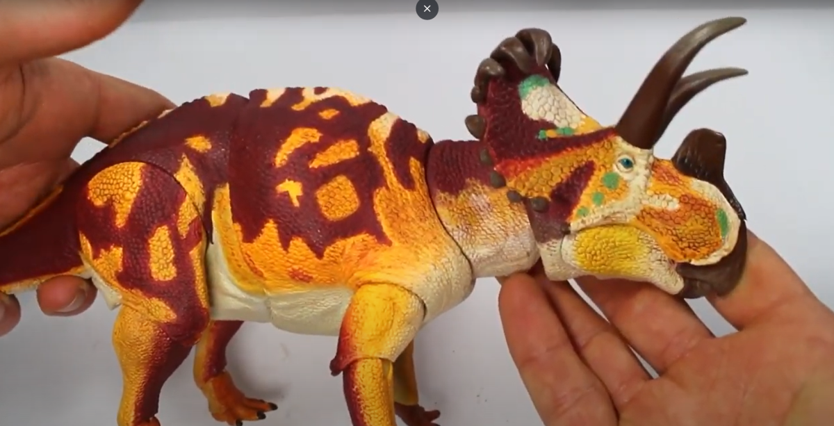 Triceratops action figure