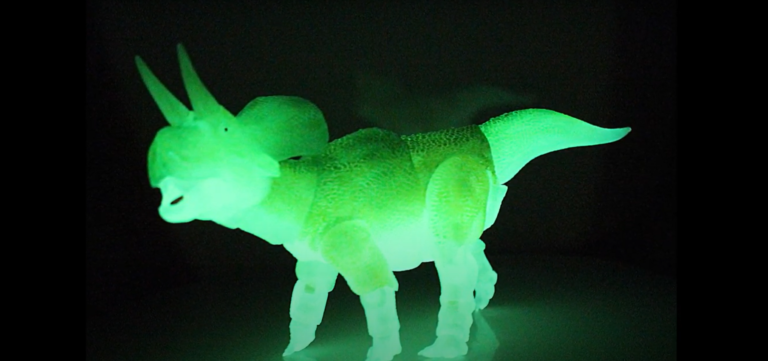 zunigloq Triceratops action figure