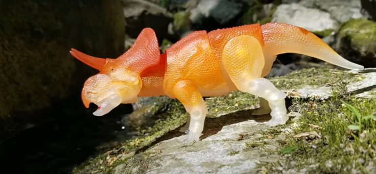 Triceratops action figure
