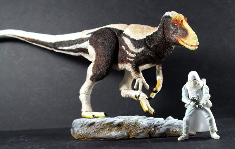 Yutyrannus painted prototype reveal!