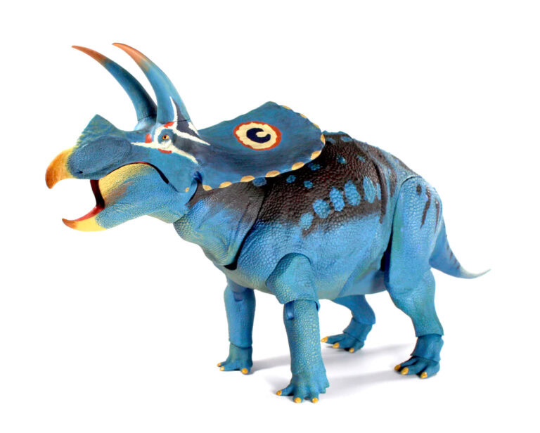 Paint Sample of The Torosaurus!