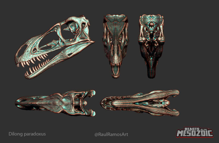 Raul Ramos did an amazing job with these Trex Skulls!