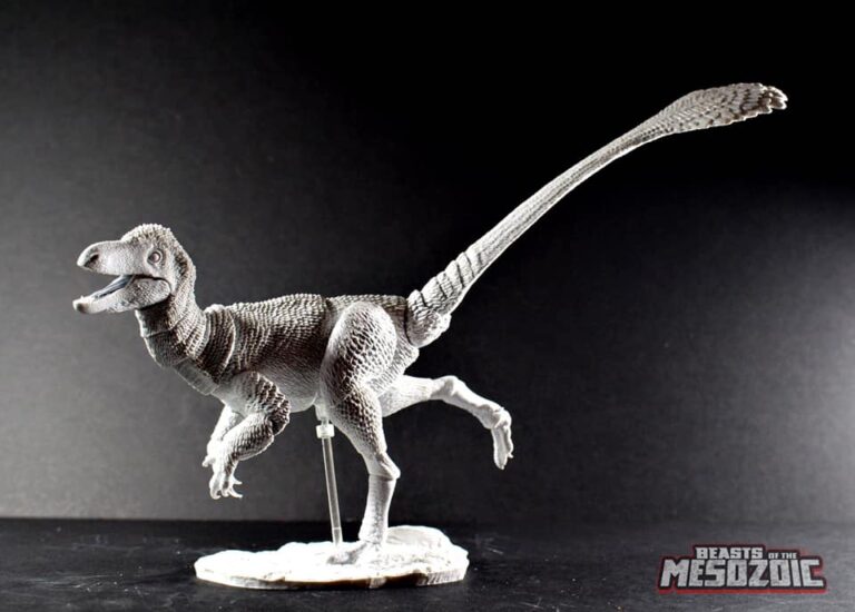 dilong-resin Resin prototype for the 1/6 Dilong paradoxus