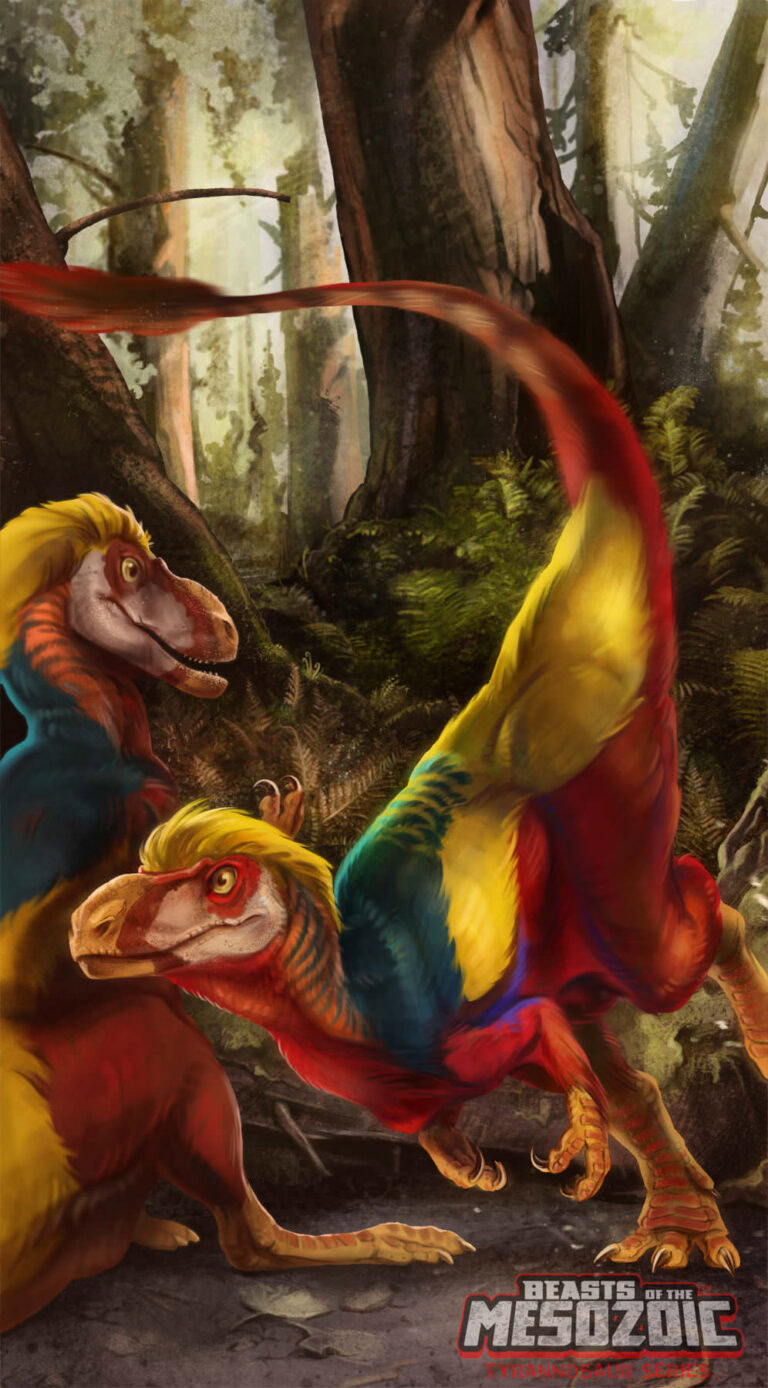 Package Art on the Dilong paradoxus!