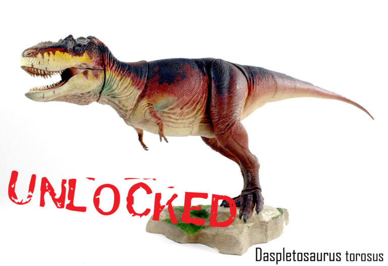 The Daspletosaurus torosus was UNLOCKED late last night…