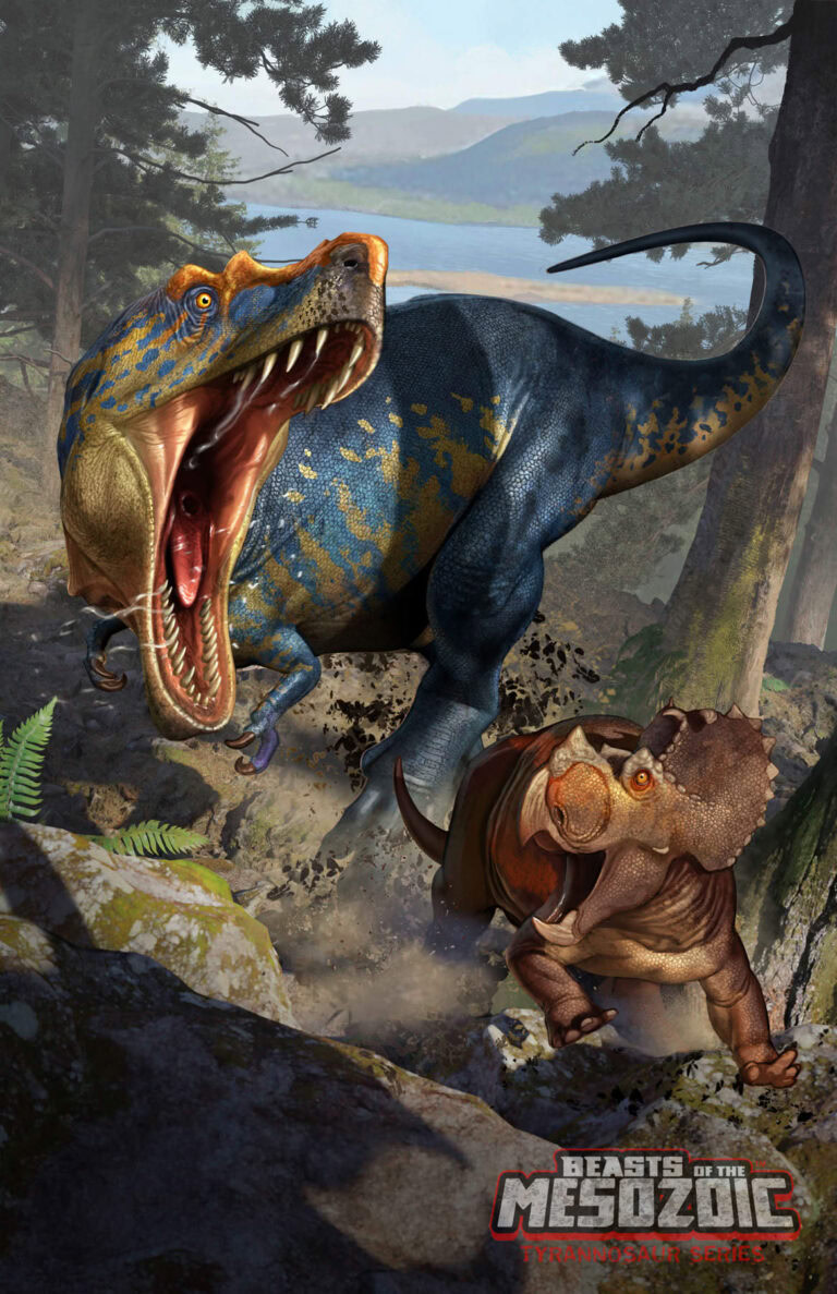 Package art for the Gorgosaurus by Raul Ramos!