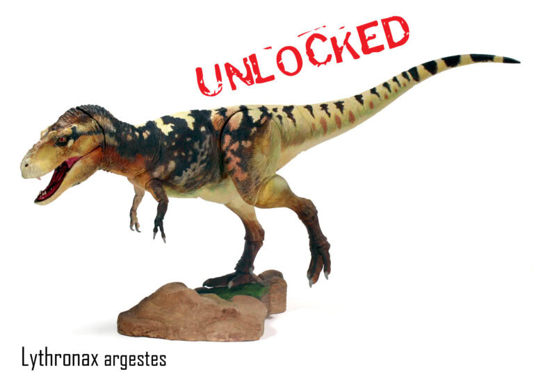 Lythronax argestes is now UNLOCKED!