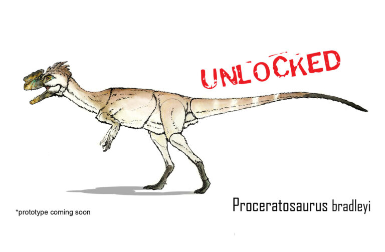 Proceratosaurus is now UNLOCKED!