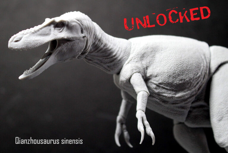 Qianzhousaurus sinensis is unlocked!