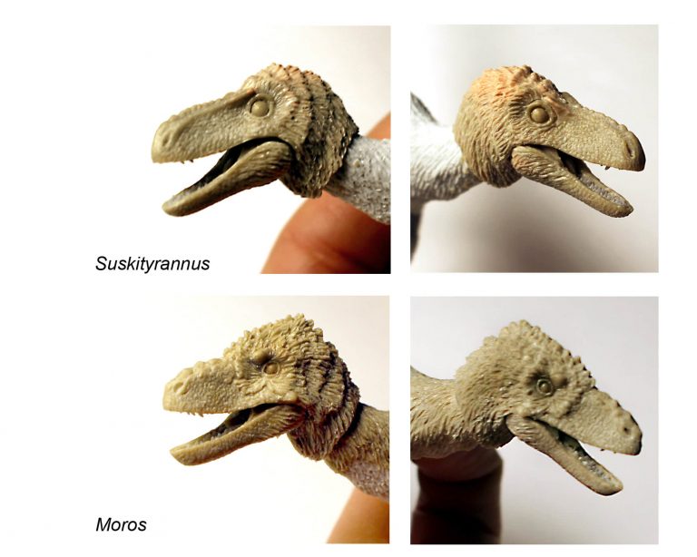 Sculpting for the small figures Tyrannosaur Series are done!