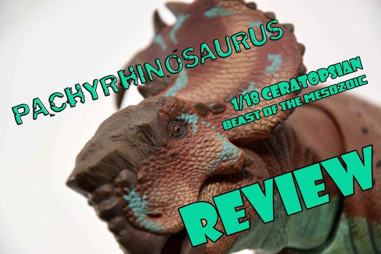 Morgulle Museum review on the 1/18 Pachyrhinosaurus lakustai