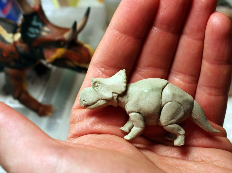 Little Ceratopsians are underway for Beasts of the Mesozoic!