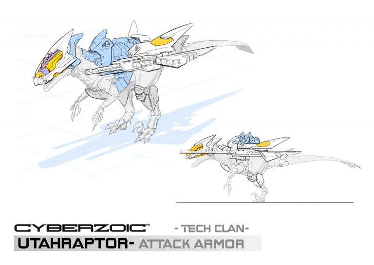 Cyberzoic Friday Utahraptor Feature!