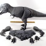 Tyrannosaurus rex (GREY)- 1/18th scale action figure - Creative