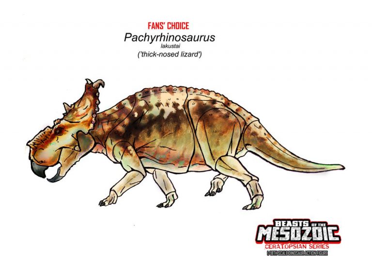 Final Color Design: Fans’ Choice BotM Pachyrhinosaurus