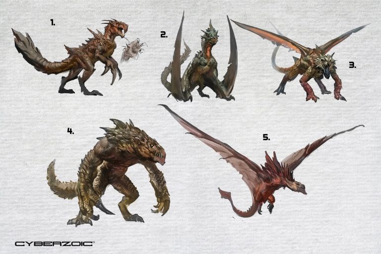 cyberzpoic-dragon Cyberzoic Dragon Concepts by Raph Lomotan