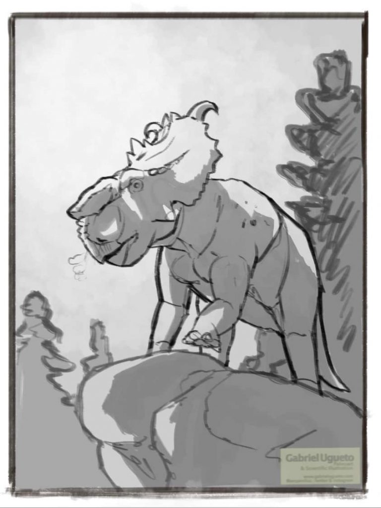 So happy to have Gabriel back for Beasts of the Mesozoic!