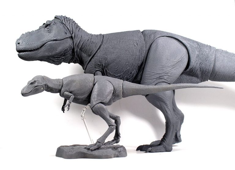 Fine cut for the juvenile Tyrannosaurus rex!