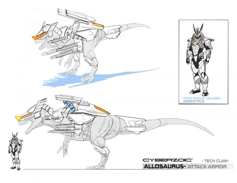 Cyberzoic Friday: The Tech Knight leader, the ‘Silver Savior’ Argenteus!