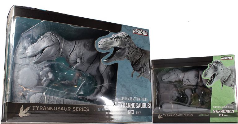 Grey Tyrannosaurus rex in-package
