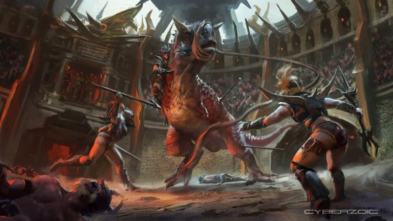 World of Cyberzoic The Mighty Hunters Concept