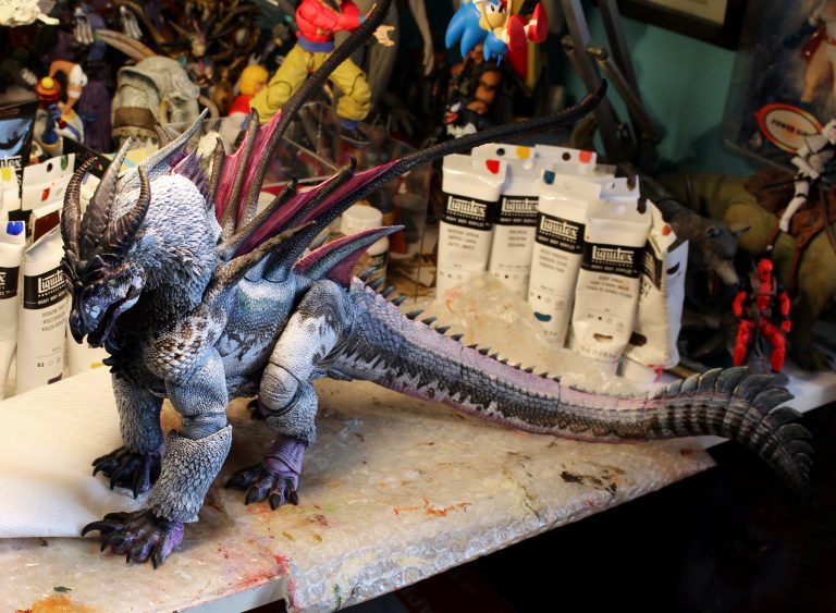 CYBERZIC_MATT Cyberzoic Arctic Dragon prototype